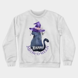 Cat Halloween T-shirt Crewneck Sweatshirt